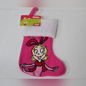 Dr. Seuss Cindy Lou Who Mini Stocking Nwt